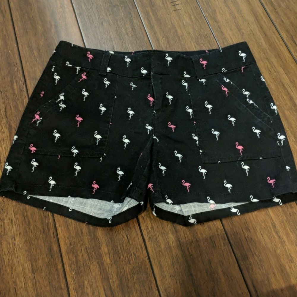 Banana Republic flamingo shorts